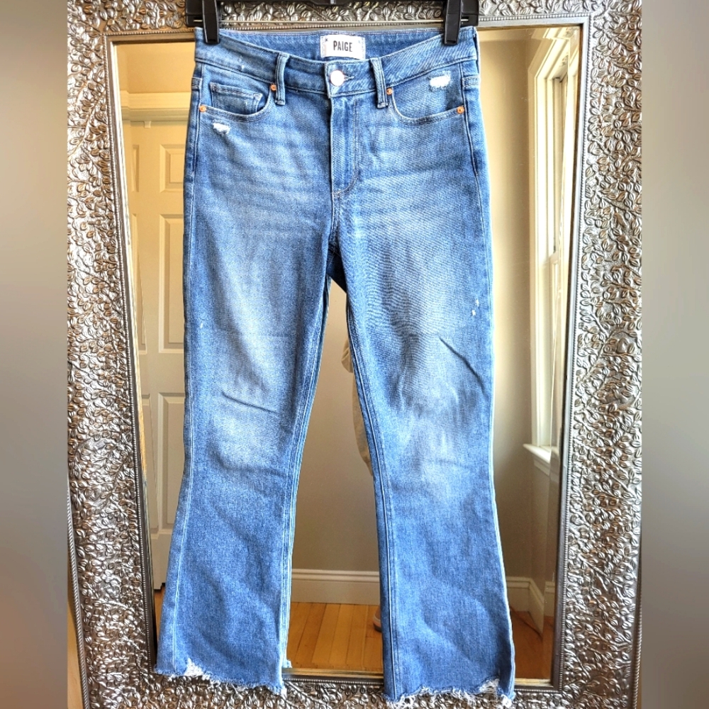 Paige Colette Crop Flare‎ Size 25 Jeans